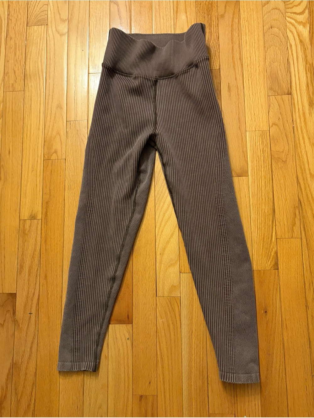 Aerie Ribbed women’s Leggings - Brownieh maroon